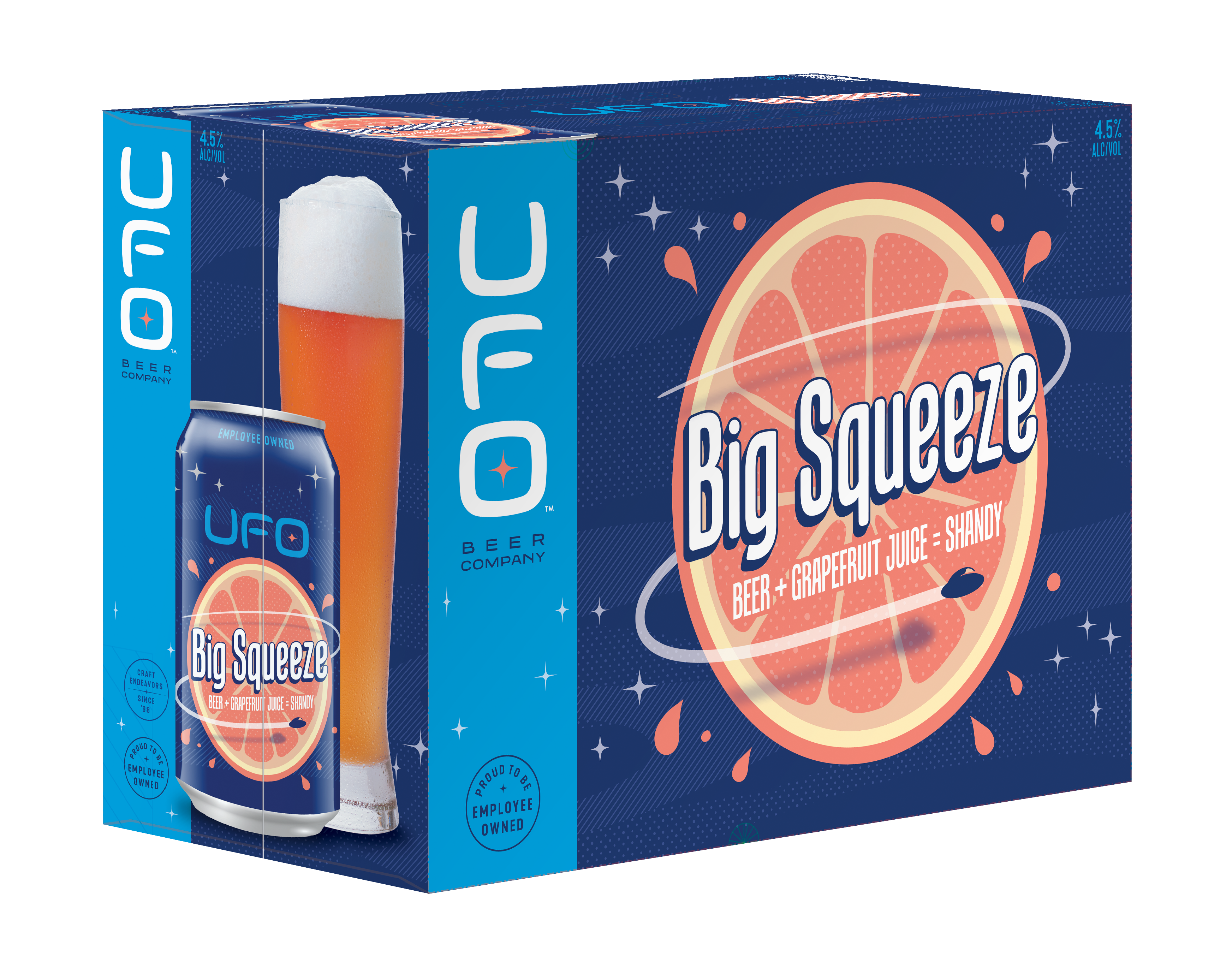 UFO Big Squeeze 12 oz can 12 pack